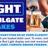 Bud Light Ultimate Tailgate Sweepstakes Contest and Ads